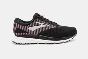 Brooks Addiction 14 Women's Running Shoes Black / Pink / Silver | 018BRFSAT