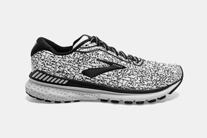 Brooks Adrenaline GTS 20 Men's Running Shoes White / Black / Grey | 460HWDCBS