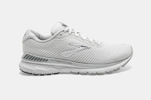 Brooks Adrenaline GTS 20 Women's Running Shoes White / Grey / Silver | 493JZDUAC