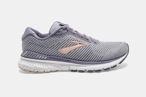 Brooks Adrenaline GTS 20 Women's Running Shoes Grey / White | 694XTJIVK