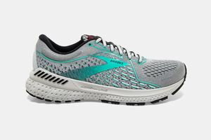 Brooks Adrenaline GTS 21 Women's Running Shoes Grey / Black | 547CMQITV