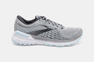 Brooks Adrenaline GTS 21 Women's Running Shoes Grey / Light Blue | 732OXCWTP