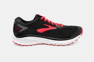 Brooks Aduro 6 Men's Running Shoes Black / Coral / White | 915MKLCDP