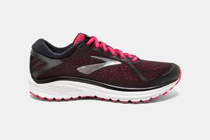 Brooks Aduro 6 Men's Running Shoes Black / Pink / Silver | 974QWHREV