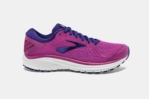 Brooks Aduro 6 Men's Running Shoes Purple / White | 610ZNOHUE