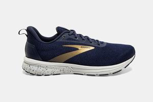 Brooks Anthem 3 Men's Running Shoes Navy / Grey / Gold | 093AXCBUK