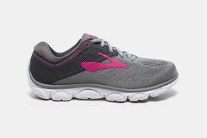 Brooks Anthem 3 Women's Running Shoes Grey / Rose | 726VWBZPY