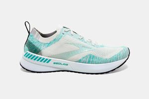 Brooks Bedlam 3 Women's Running Shoes White / Green | 627CYRJVA