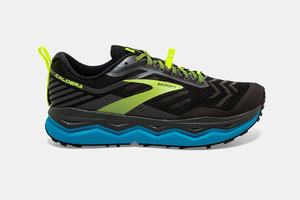 Brooks Caldera 4 Men's Running Shoes Black / Blue | 482JVSPHA