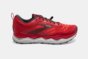 Brooks Caldera 4 Men's Running Shoes Red / Grey | 098DJLGVR