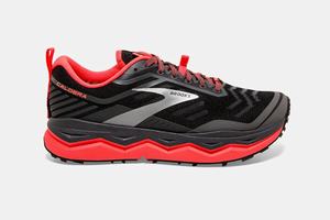 Brooks Caldera 4 Women's Running Shoes Black / Coral | 341OKZEHI