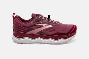 Brooks Caldera 4 Women's Running Shoes Burgundy | 758VISLJA