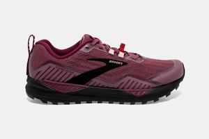 Brooks Cascadia 15 Women's Running Shoes Burgundy / Black | 093TJHZEN