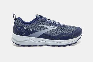 Brooks Divide Men's Running Shoes Grey / Blue | 537CLPJEO