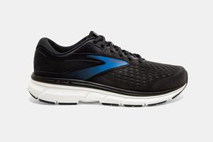 Brooks Dyad 11 Men's Running Shoes Black / Blue | 490MUXJIW