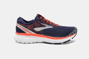 Brooks Ghost 11 Women's Running Shoes Navy / Coral | 709QIDBRA