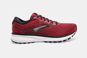 Brooks Ghost 12 Men's Walking Shoes Red / Black | 184OBHCSR