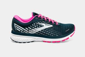 Brooks Ghost 13 Women's Running Shoes Black / Pink | 354ADLHNZ