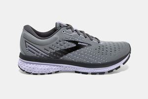 Brooks Ghost 13 Women's Running Shoes Grey / Black / Purple | 362XEWCRL