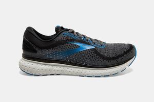 Brooks Glycerin 18 Men's Running Shoes Black / Blue | 672ADHCVN