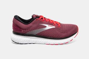 Brooks Glycerin 18 Women's Running Shoes Burgundy / Coral / White | 631ITGVAX