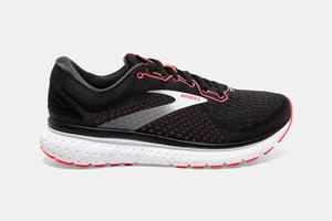 Brooks Glycerin 18 Women's Running Shoes Black / Coral / White | 706UOBGLA