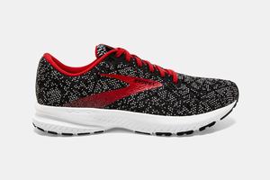 Brooks Launch 7 Men's Running Shoes Black / Red / White | 275XBADLO