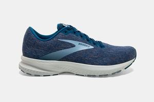 Brooks Launch 7 Men's Running Shoes Blue / Navy / Grey | 263PKRWEB