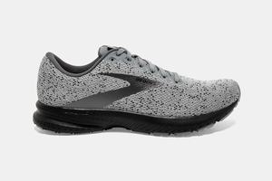 Brooks Launch 7 Men's Running Shoes Grey / Black | 254AWDHMK