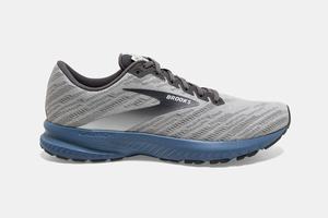 Brooks Launch 7 Men's Running Shoes Grey / Black | 279VIJMLY