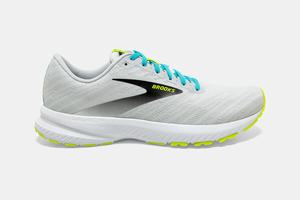 Brooks Launch 7 Men's Running Shoes White / Blue | 659FZMLAW