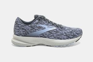 Brooks Launch 7 Women's Running Shoes Grey / Blue | 368PYWFRX