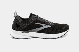 Brooks Levitate 4 Men's Running Shoes Black / White | 057FGNVZT