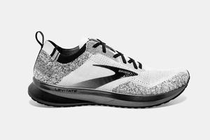 Brooks Levitate 4 Men's Running Shoes White / Black | 712NOUQBD