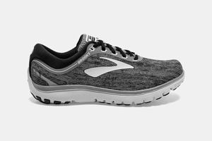 Brooks PureFlow 7 Women's Running Shoes Grey / Black | 147OLHUXD