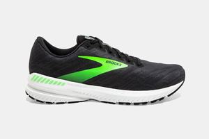 Brooks Ravenna 11 Men's Running Shoes Black / Light Green | 571FNHIBR