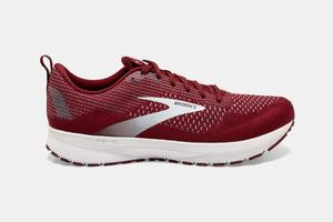 Brooks Revel 4 Men's Running Shoes Burgundy / White | 580ADFUVY