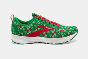 Brooks Revel 4 Men's Running Shoes Green / Red / White | 497PMBAGI