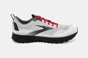 Brooks Revel 4 Men's Running Shoes White / Black / Red | 192IZCGBN