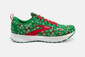 Brooks Revel 4 Women's Running Shoes Green / Red / White | 609SVYXEH