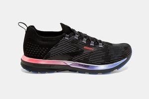 Brooks Ricochet 2 Men's Running Shoes Black / Blue / Coral | 283MOTKBQ