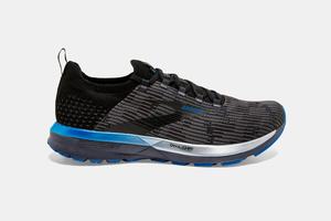 Brooks Ricochet 2 Men's Running Shoes Black / Grey / Blue | 756EIYFLV