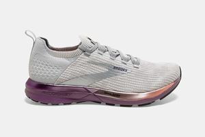 Brooks Ricochet 2 Men's Running Shoes Grey / Purple | 218VROMWN