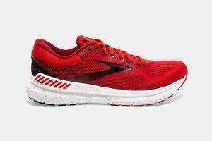 Brooks Transcend 7 Men's Running Shoes Red / Orange / Black | 923VHNTLP