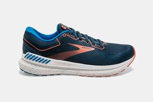 Brooks Transcend 7 Women's Running Shoes Navy / Coral | 695ASELHU